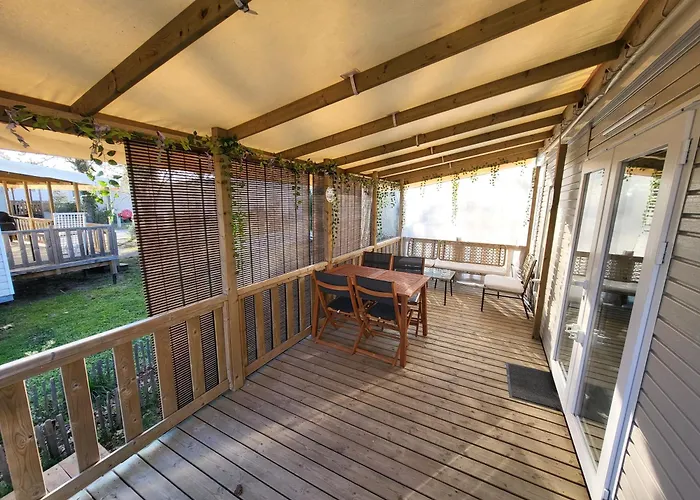 Апартаменты Cap-ferret Mobile 6 Personnes Les Viviers Леж-Кап-Ферре